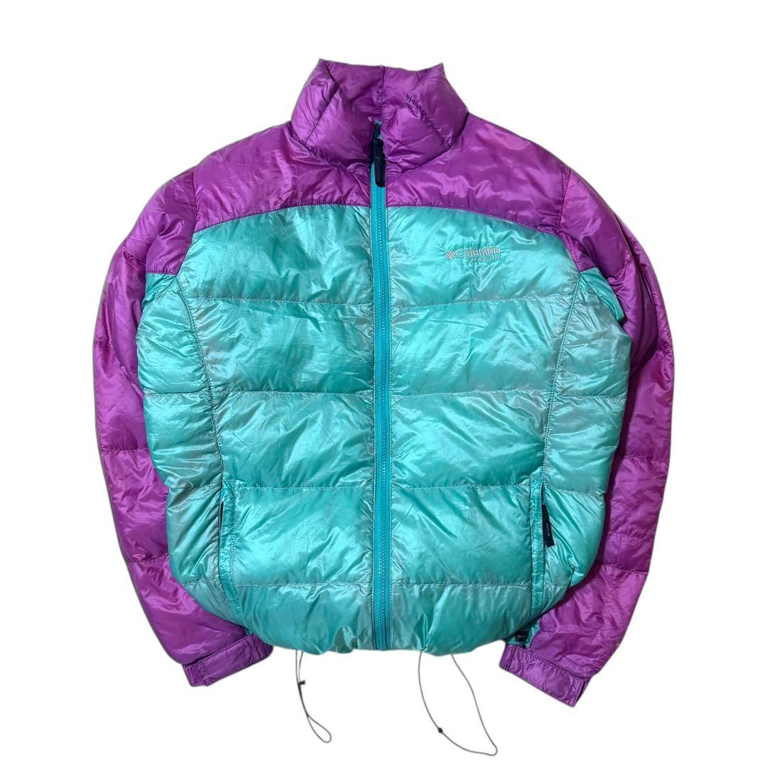 ジャケット・アウター Columbia down jacket blue purple archive