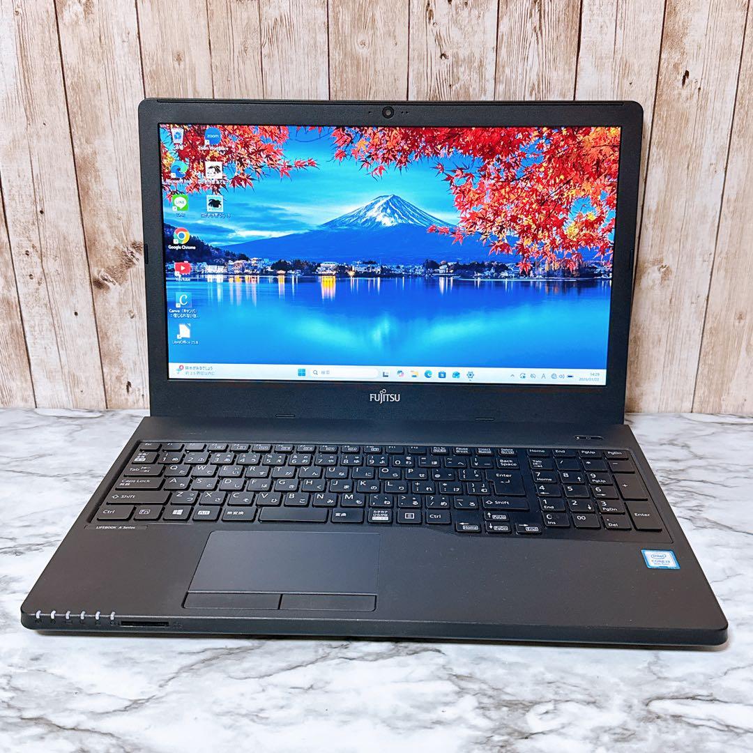 1台限定✨すぐ使えるノートパソコンPC 高性能i3＆爆速SSD/メモリ8GB