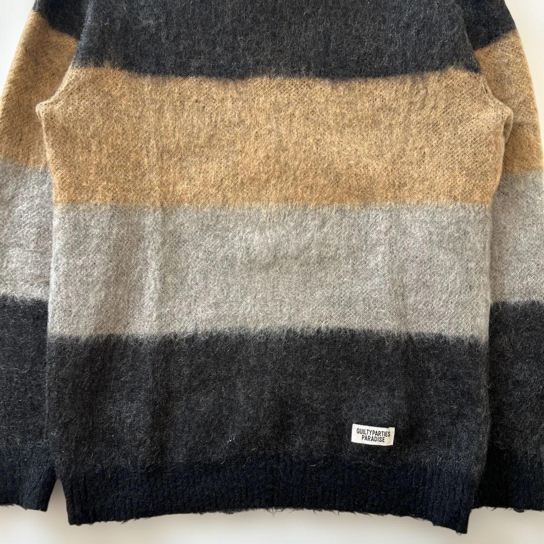 【モヘア混/ WACKOMARIA】GUILTYPARTIES ニット サイズS