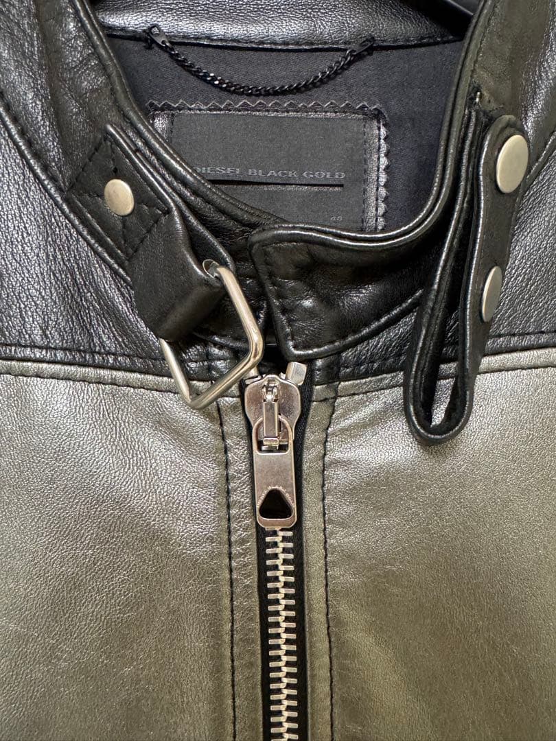 DIESELレザージャケット 40 羊革 未使用品