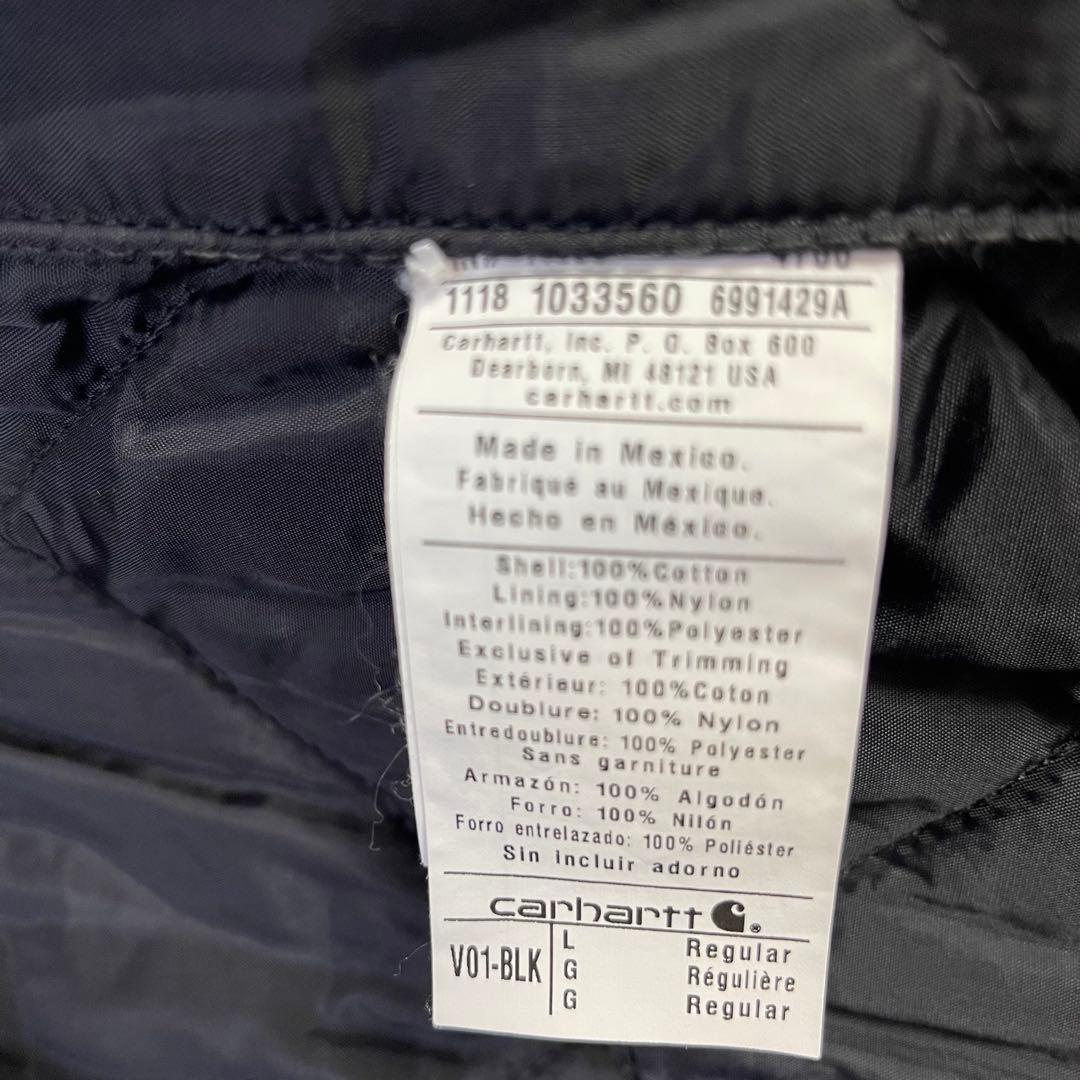 carhartt vtg ダックベスト V01 BLK★Lサイズ