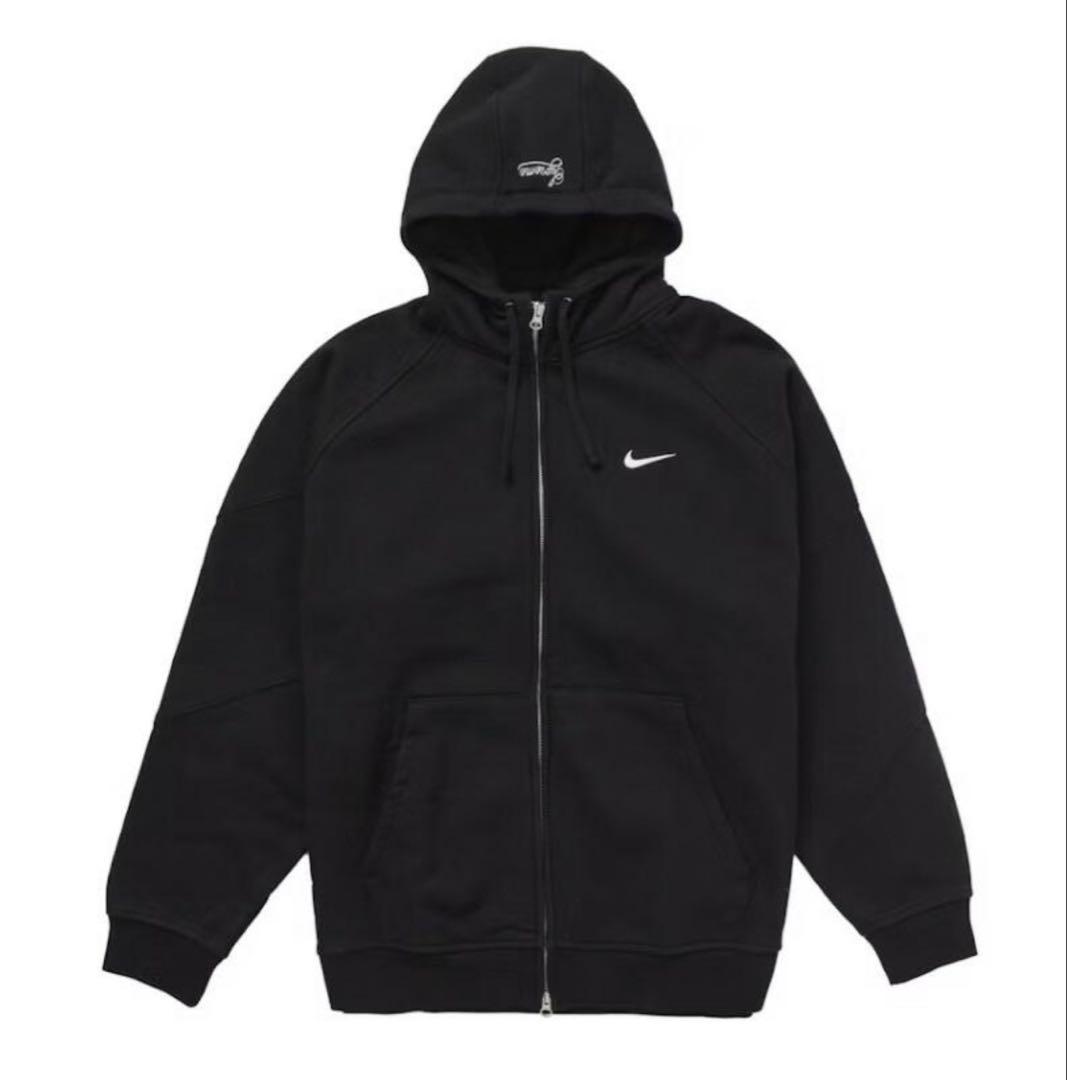 Nike Supreme ブラック パーカー
