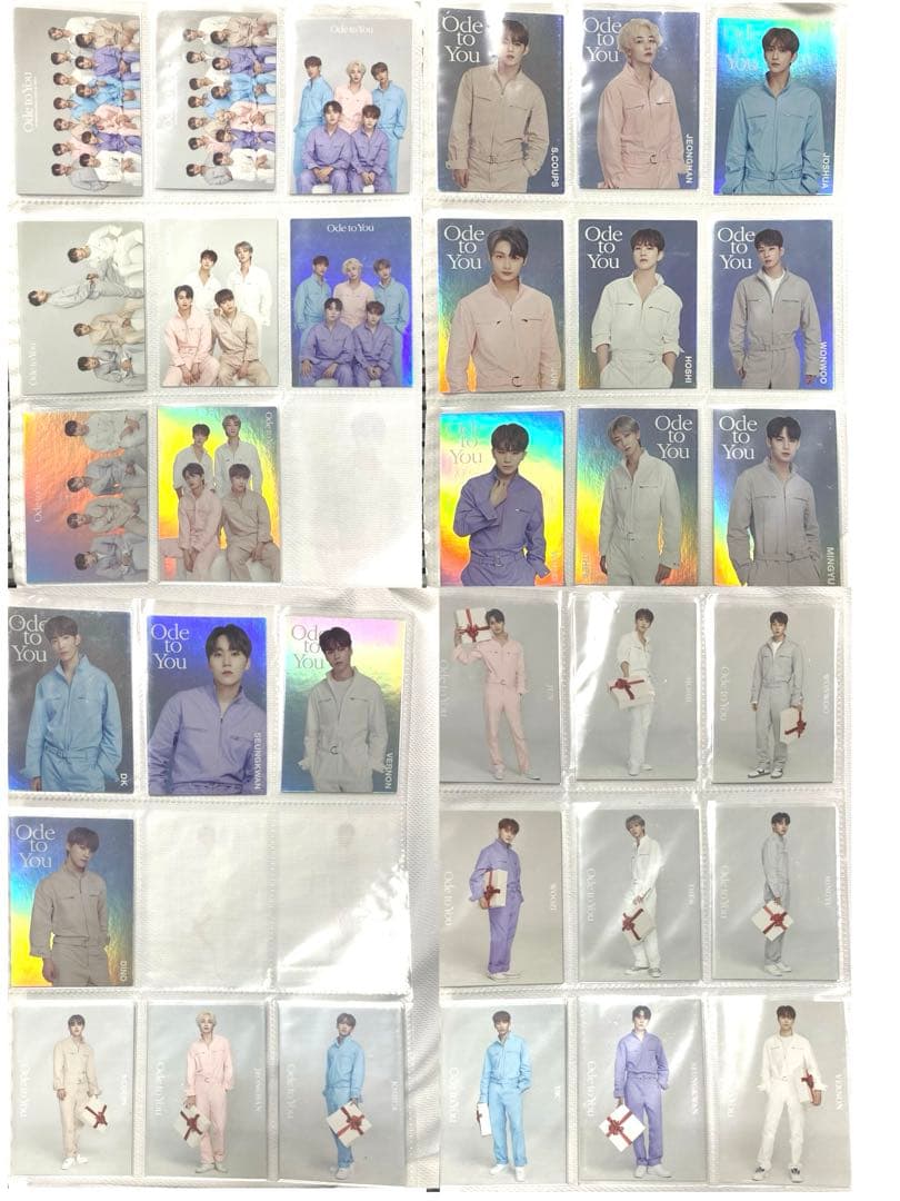 SEVENTEEN セブチ　ode to you オデコン　トレカ　コンプリート