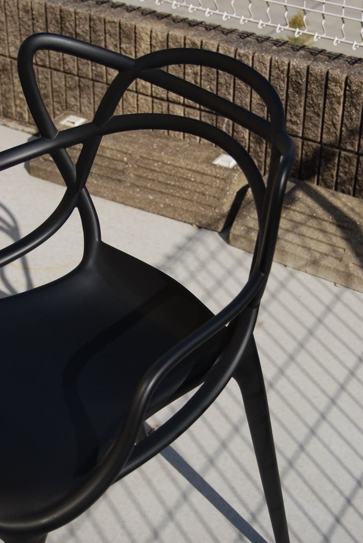 kartell マスターズチェア　ブラック
