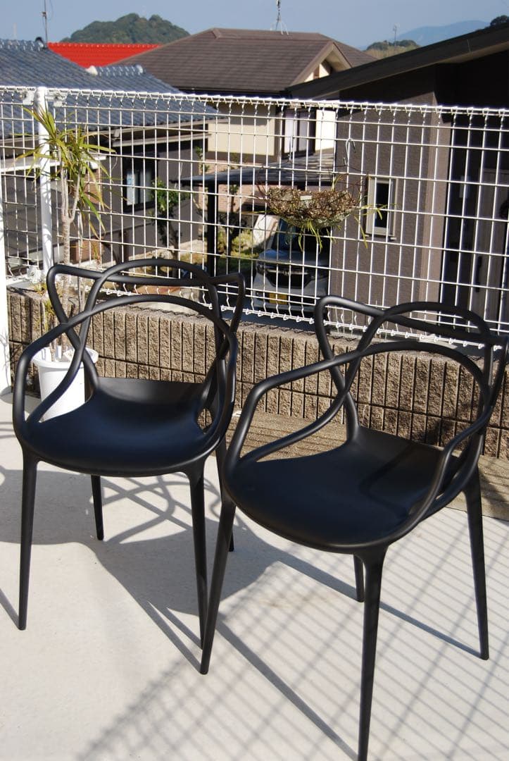 kartell マスターズチェア　ブラック