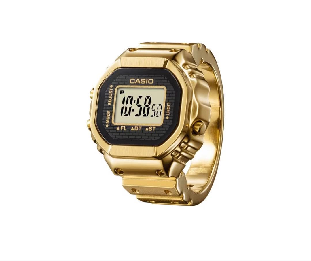 CASIO デジタル腕時計 ゴールド