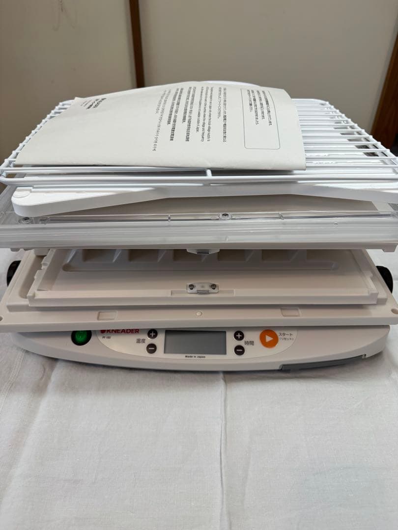 日本ニーダー　洗えてたためる発酵器　PF102 2023年製　パン発酵器　美品