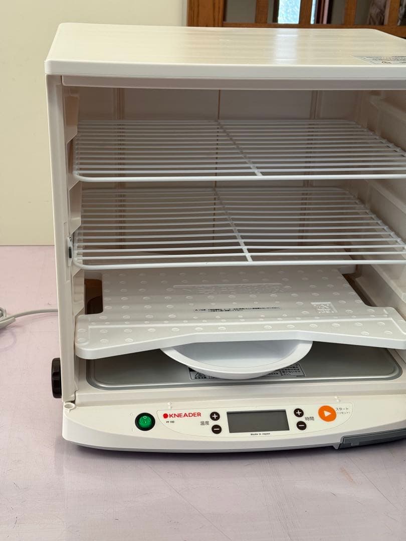 日本ニーダー　洗えてたためる発酵器　PF102 2023年製　パン発酵器　美品