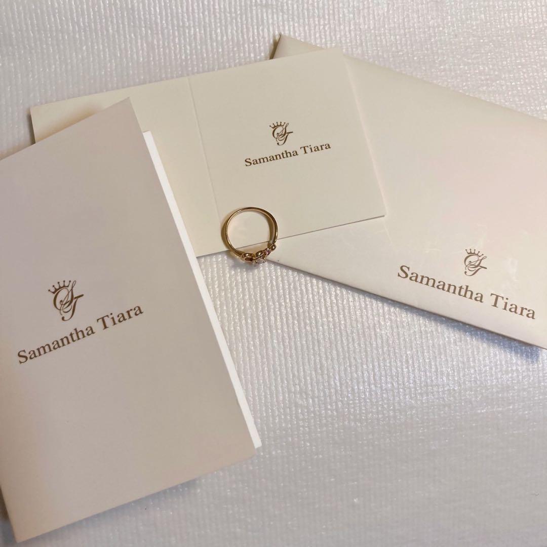 サマンサティアラ Samantha Tiara リング K18 wpg 4号