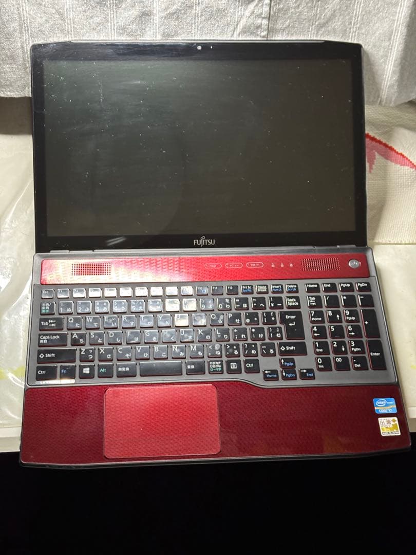 【Core i7/メモリ8GB】富士通 LIFEBOOK AH77/J 動作確認