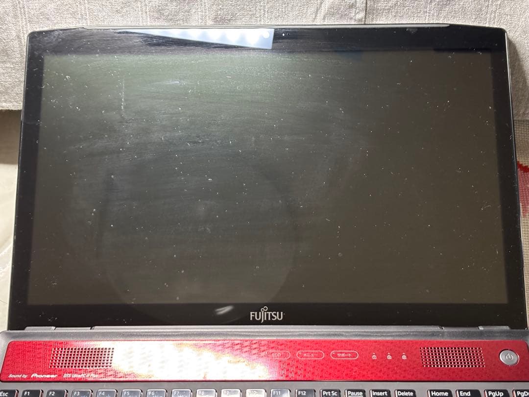 【Core i7/メモリ8GB】富士通 LIFEBOOK AH77/J 動作確認