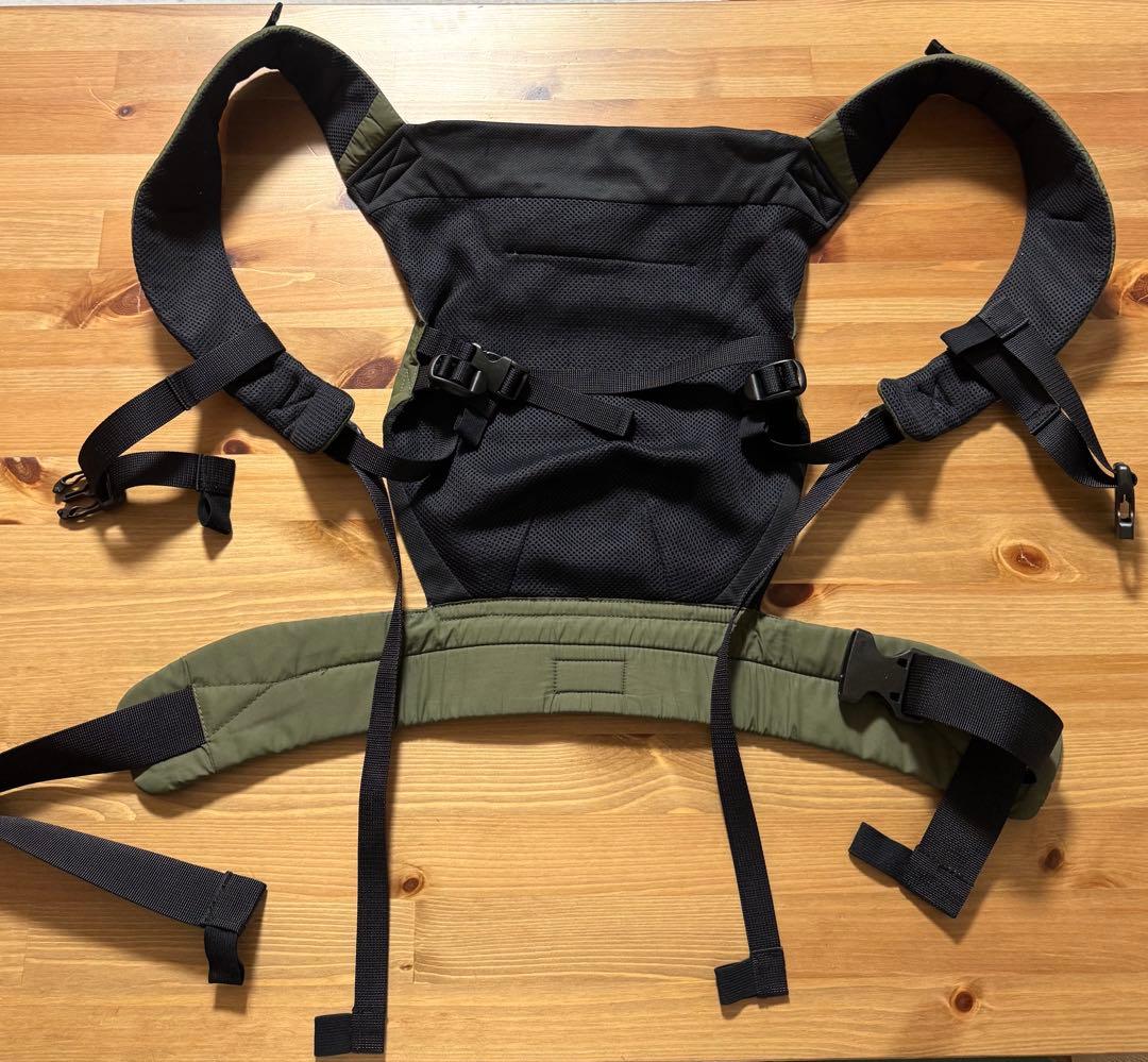 ノースフェイス　抱っこ紐　コンパクトキャリア　カーキ　収納袋付き