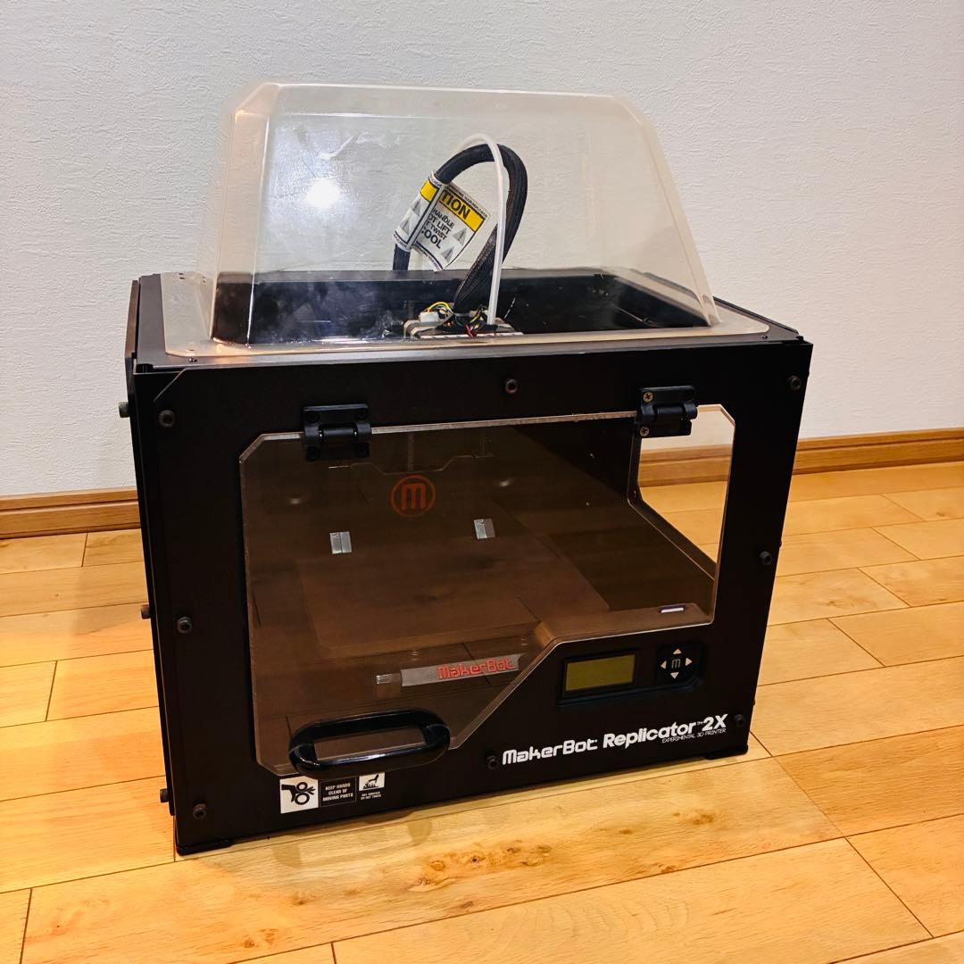 MakerBot Replicator 2X 3Dプリンター 電源確認　ジャンク