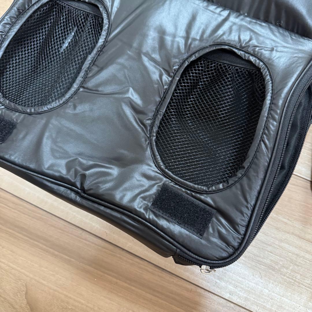 calin カラン マザーズバッグ バッグ ブラック 黒 中古 美品