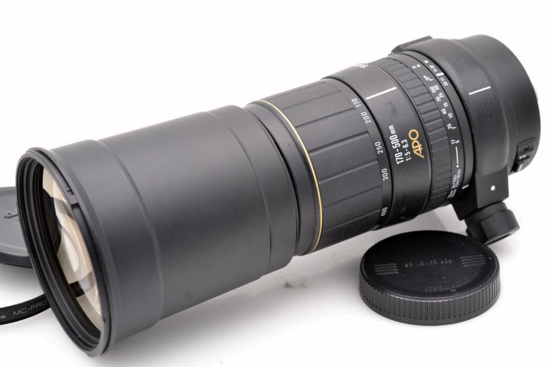 SIGMA APO 170-500mm 5-6.3 EF キャノン用 三脚座付