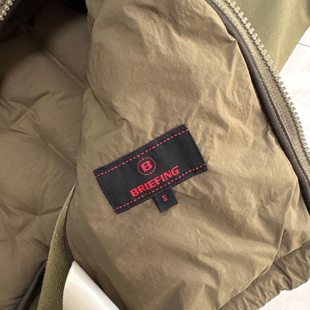 BRIEFING GOLF ハイブリッドダウンパーカー Sサイズ オリーブ