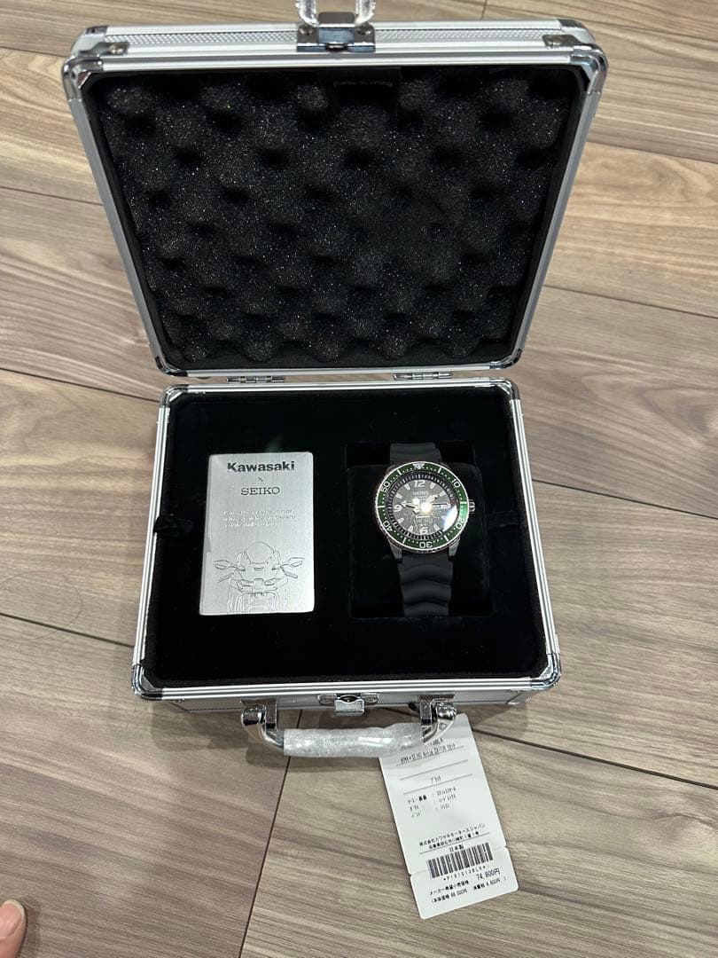 カワサキ×SEIKOコラボウォッチNinjaZX-10Ｒ