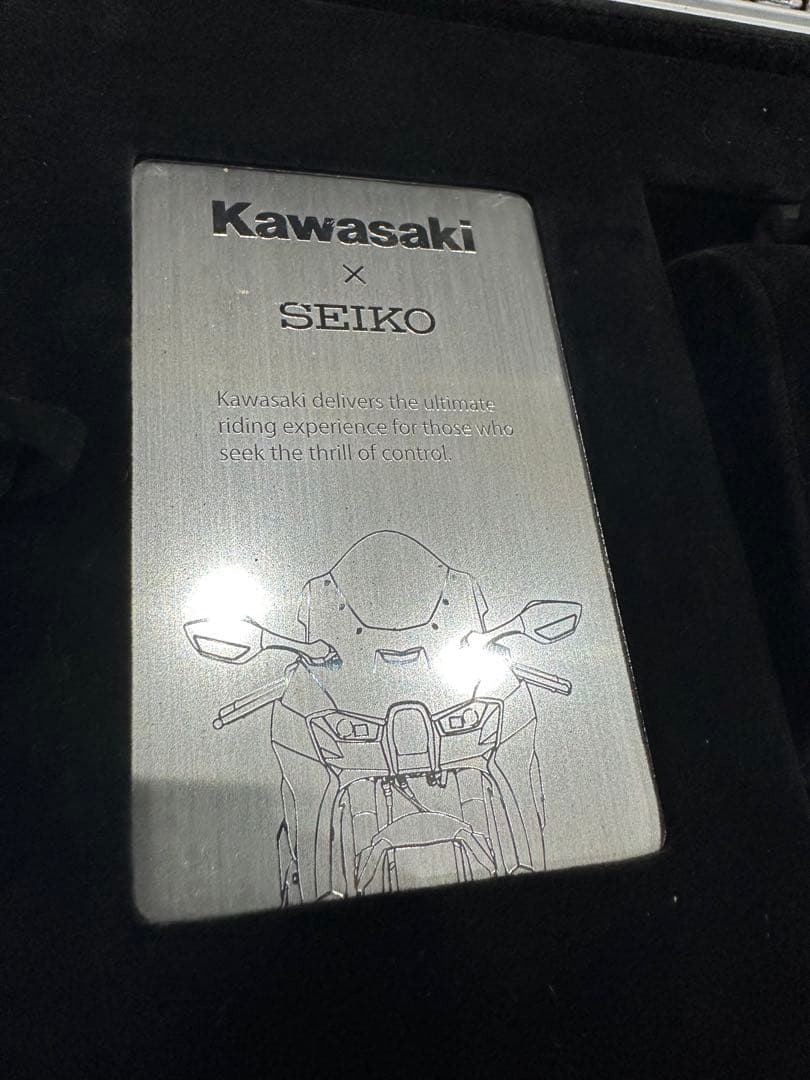 カワサキ×SEIKOコラボウォッチNinjaZX-10Ｒ