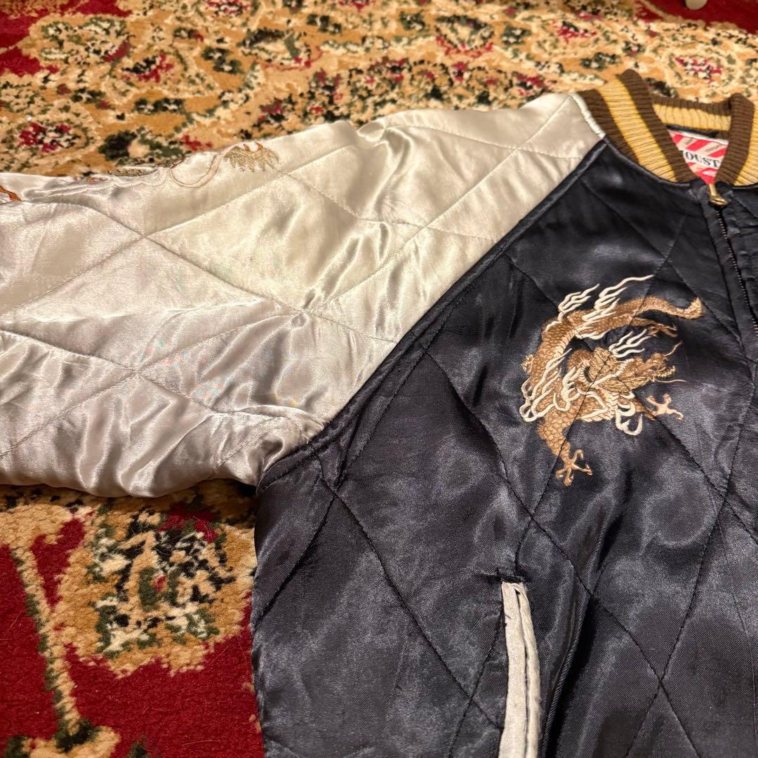 HOUSTON SOUVENIR JACKET 別珍　アメカジ　スカジャン横須賀