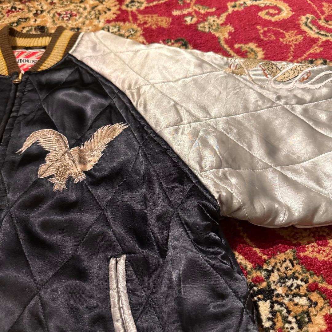 HOUSTON SOUVENIR JACKET 別珍　アメカジ　スカジャン横須賀