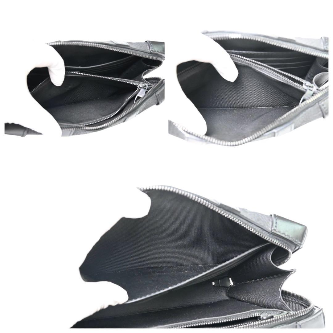 【新品同様】ルイヴィトン ブラック ショルダーバッグ ソフトトランク ウォレット