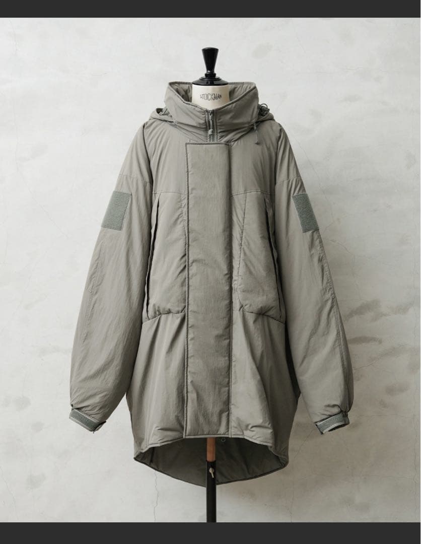 WAIPER.inc モンスターパーカーPERTEX UNLIMITED グレー