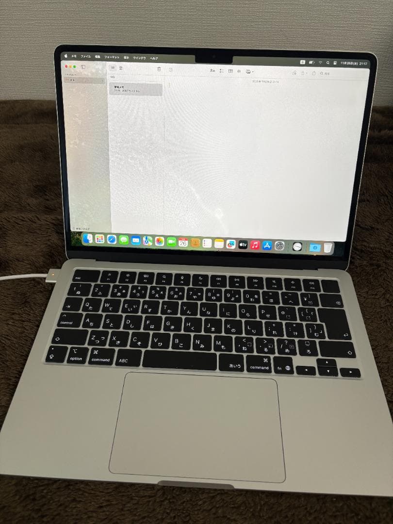 ジャンク品 MacBook Air M4 2024年モデル 13インチ シルバー