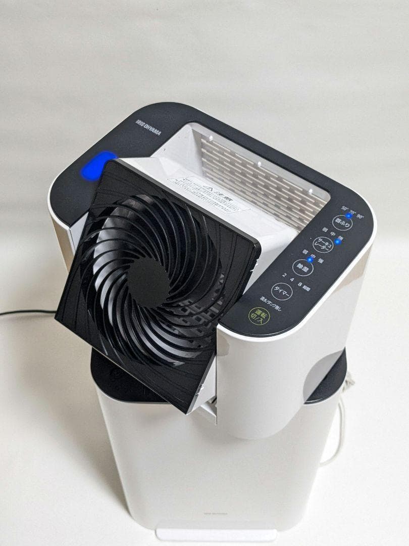 アイリスオーヤマ サーキュレーターKIJDC-L50-W衣類乾燥除湿器