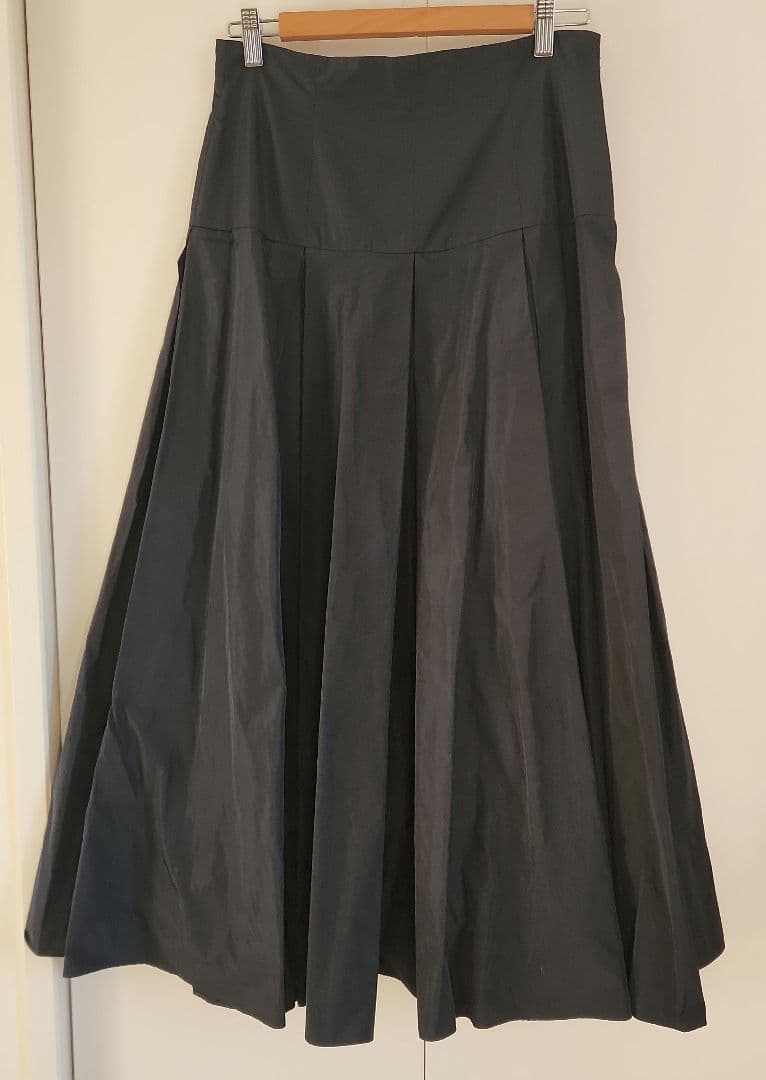 【IENA LA BOUCLE】ポリエステルタフタボリュームスカート