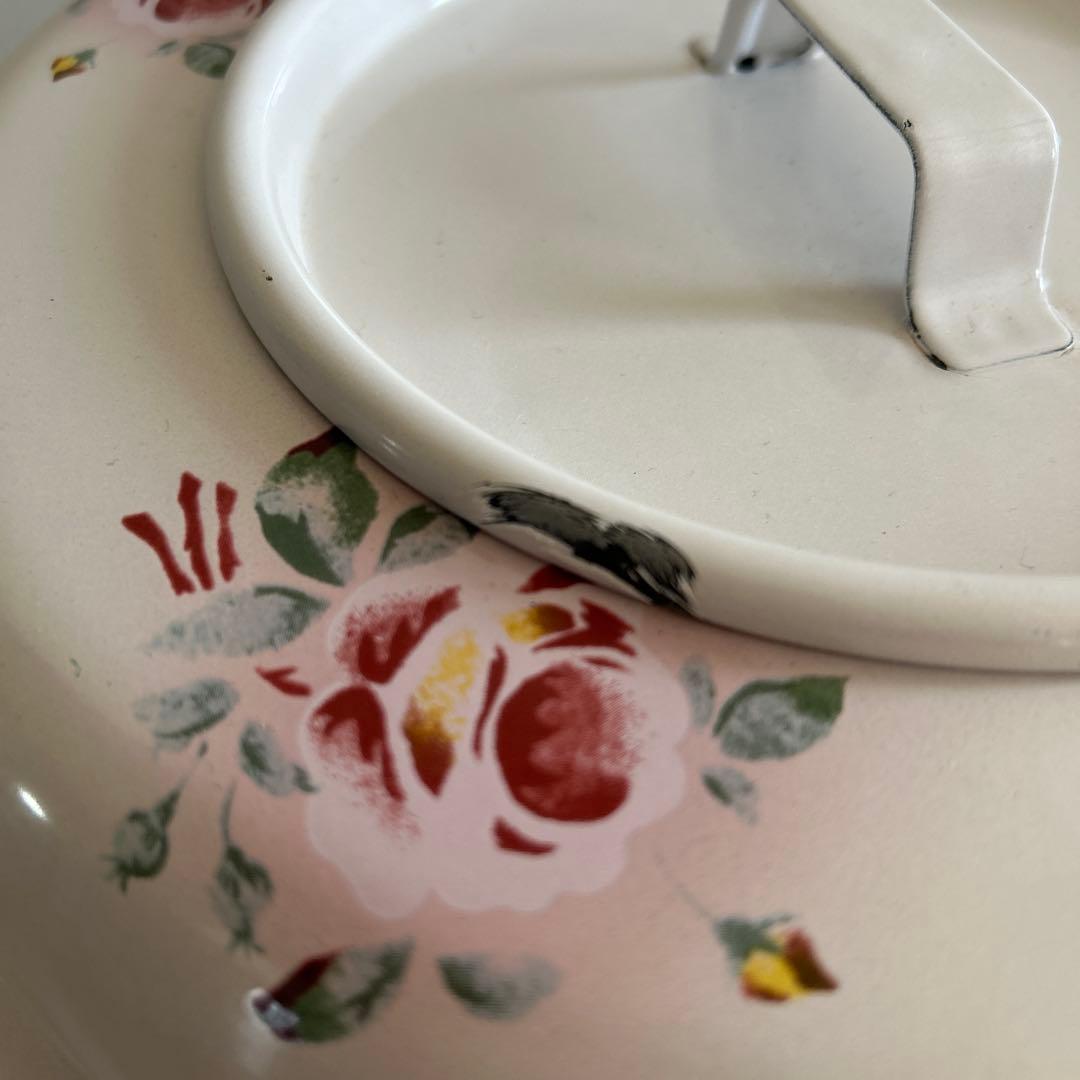 ＊imane＊イマン　特大トラッシュ缶　プリンセスローズ