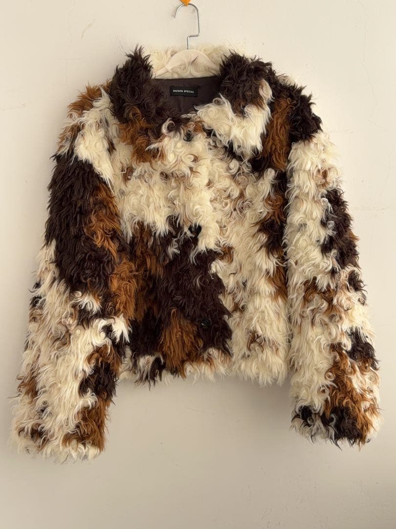 ジャケット・アウター MAISONSPECIAL - Curl Faux Fur Coat