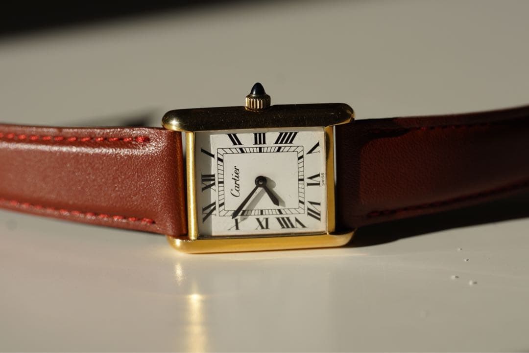 Cartier プレマストタンクlm美品　僕のファーストカルティエです！