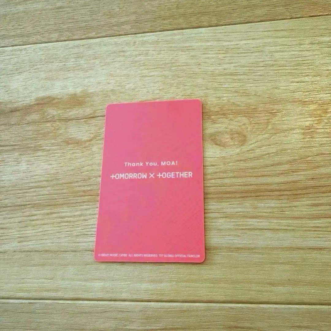 TXT 日本ペンミ　present ヨンジュン　メンシプ特典トレカ