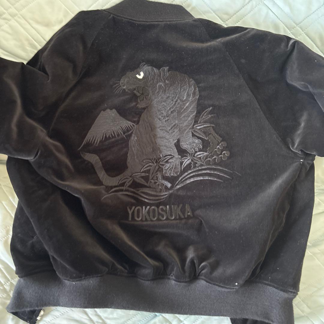 Hoshihime スカジャン 黒 虎刺繍　のむちゃんさん専用