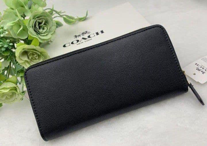 新品未使用コーチ長財布パックマンブラックレディースメンズ送料無料即日発送