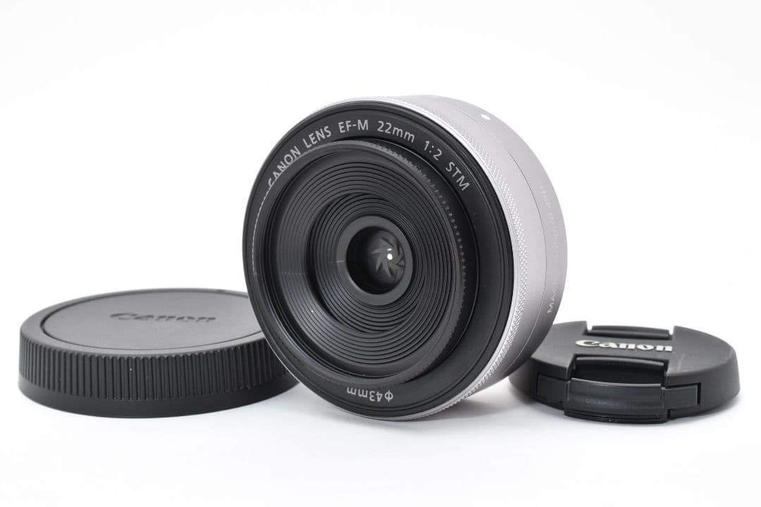 Canon EF-M 22mm f2 STM シルバー