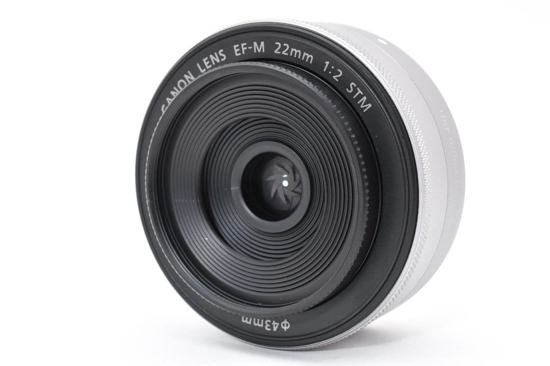 Canon EF-M 22mm f2 STM シルバー