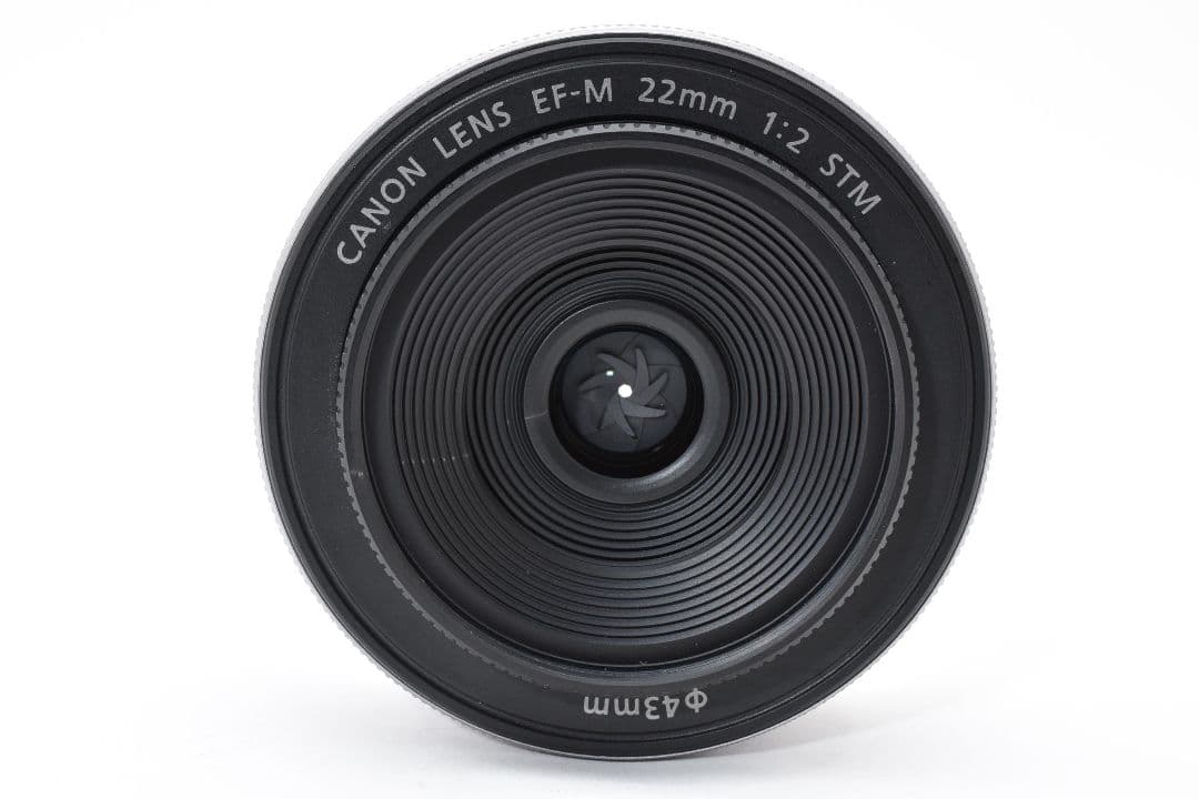 Canon EF-M 22mm f2 STM シルバー