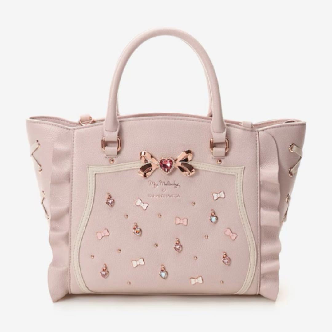 サマンサベガ マイメロディ フラッター小 2wayバッグ