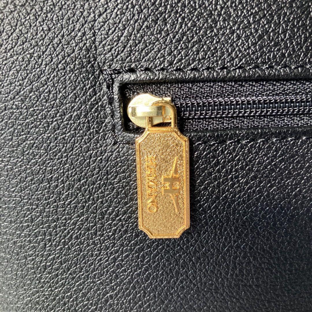 新品未使用　濱野皮革工藝　HAMANO グレースディライトトート　黒　高市総理