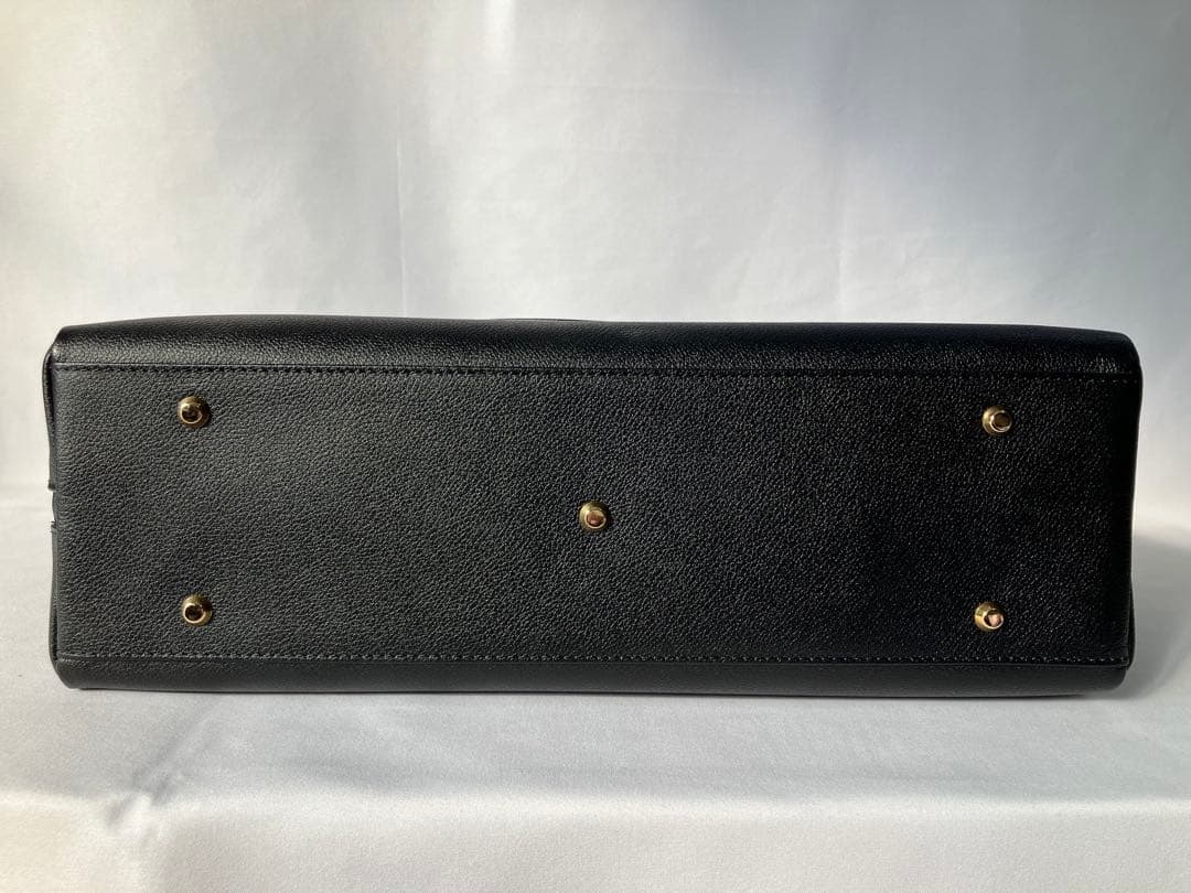 新品未使用　濱野皮革工藝　HAMANO グレースディライトトート　黒　高市総理