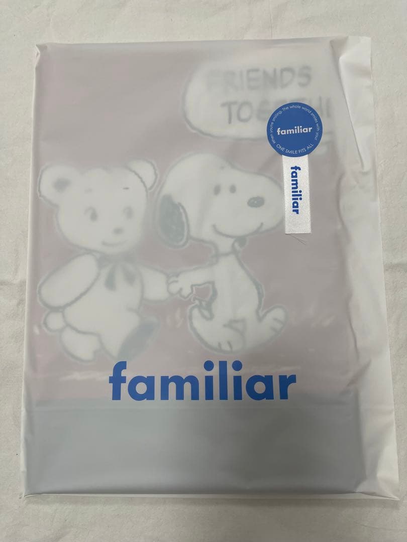 新品　ファミリア　スヌーピー　コラボ　レッスンバッグ　PEANUTS レッド