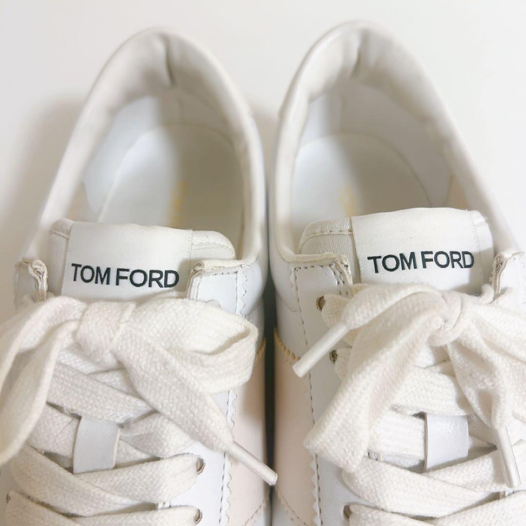 TOM FORDトムフォード 白スニーカー