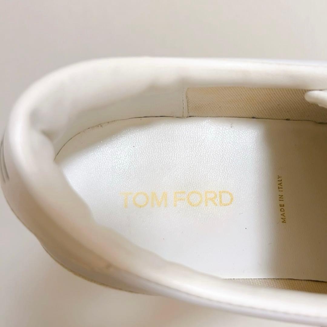 TOM FORDトムフォード 白スニーカー