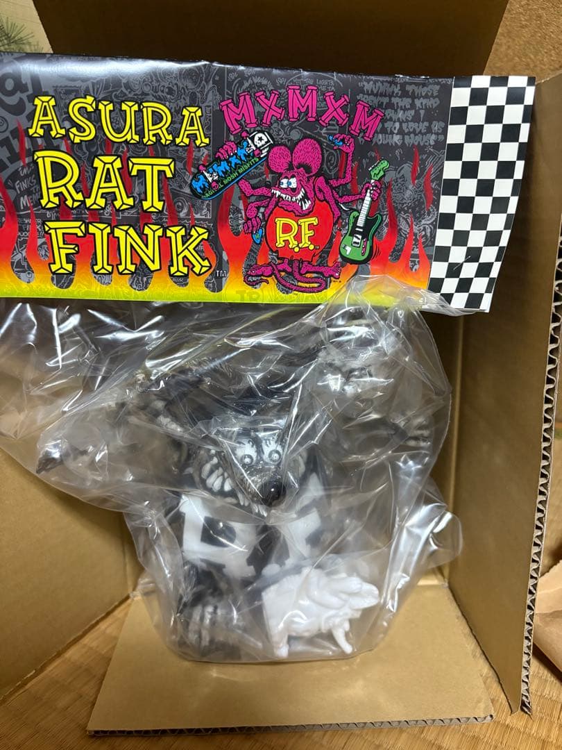 ASURA RAT FINK M×M×M ソフビ　ラットフィンク　MONO
