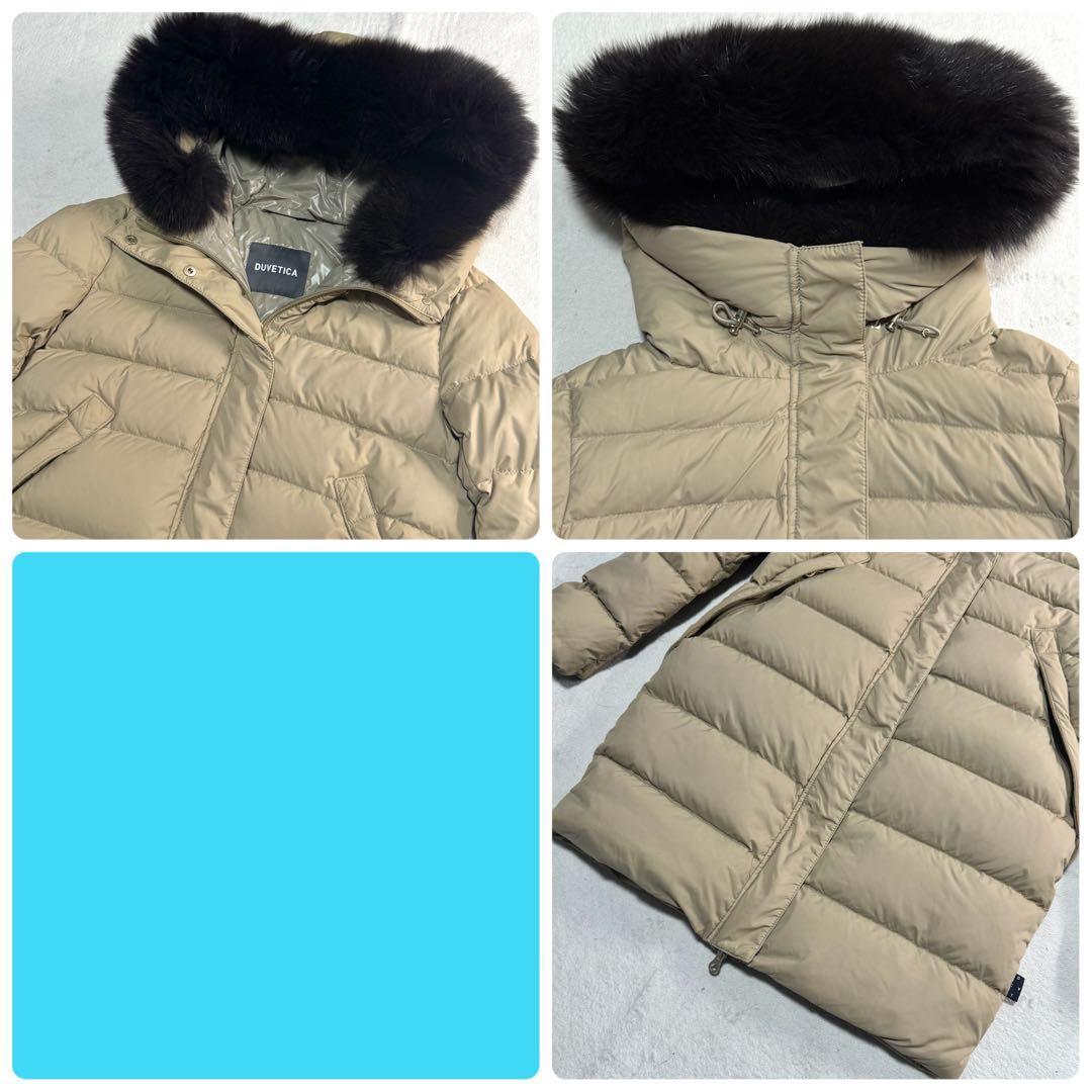 未使用級 デュベティカ ドンナ ダウン ユナイテッドアローズ別注 M ベージュ