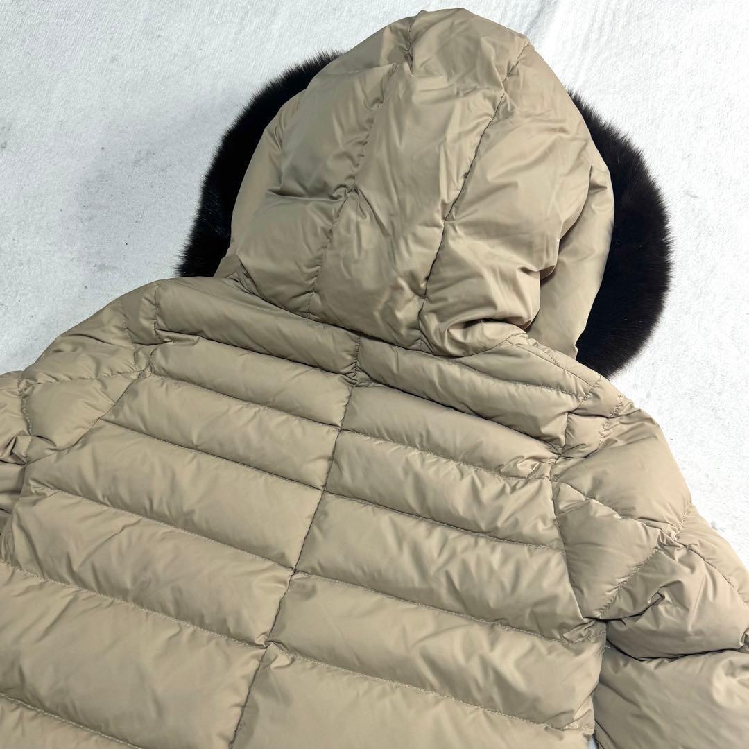 未使用級 デュベティカ ドンナ ダウン ユナイテッドアローズ別注 M ベージュ