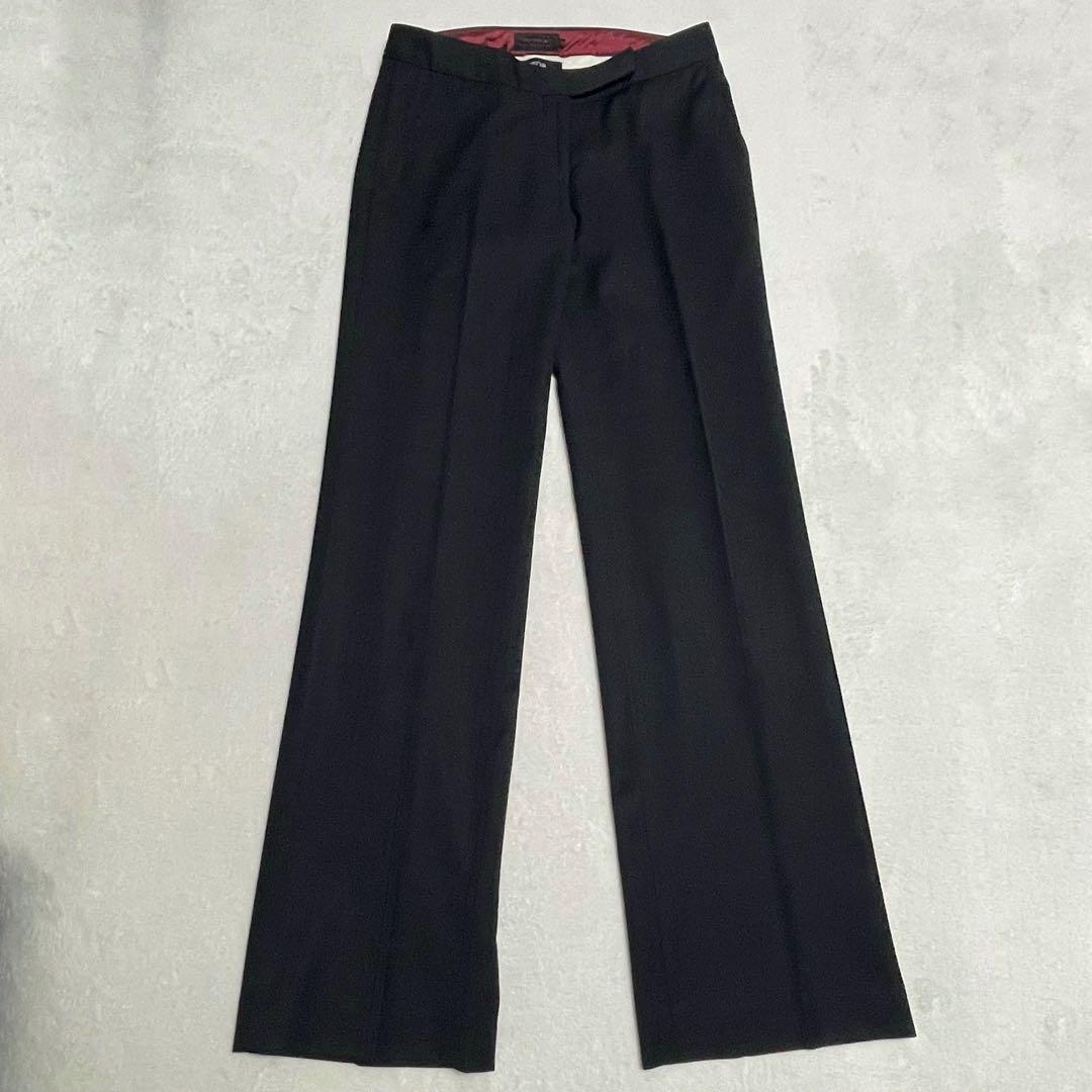 美品✨トゥモローランドコレクション REDA 黒ストライプ パンツスーツ