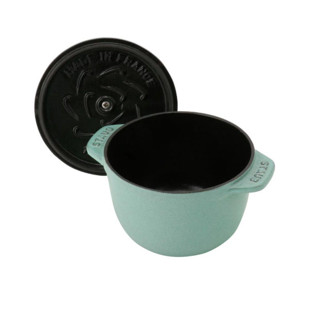 STAUB ラ・ココット de GOHAN セージグリーン