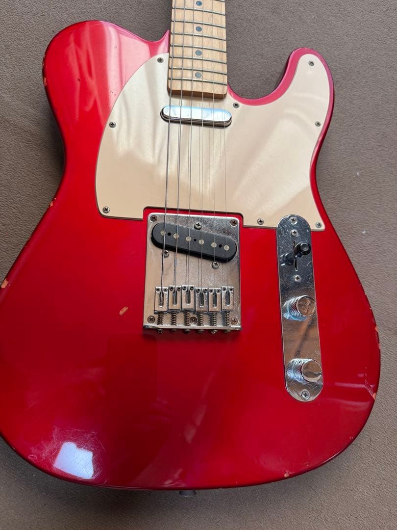 Squier by Fender Telecaster レッドカービンテージ